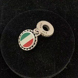 Pandora Italy Flag Exclusive Charm Pendant